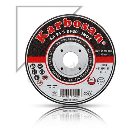 Karbosan 10380 iNOX Kesme Taşı 115 x 1 mm